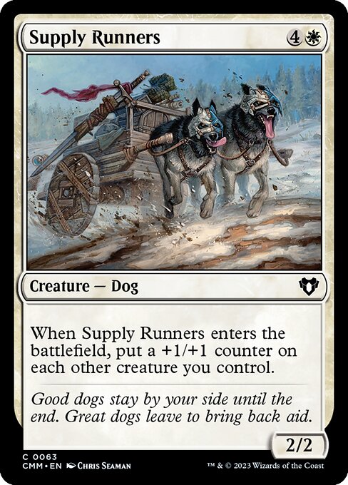 Supply Runners — Front
