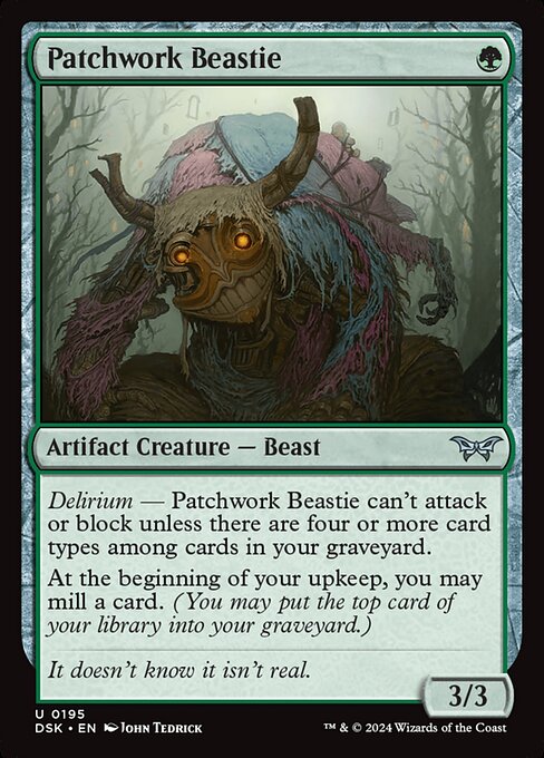 Patchwork Beastie — Front