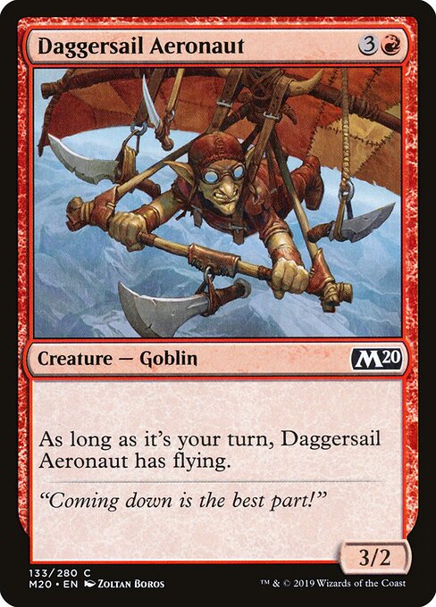 Daggersail Aeronaut — Front