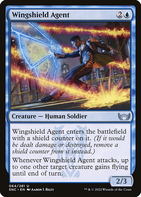 Wingshield Agent — Front