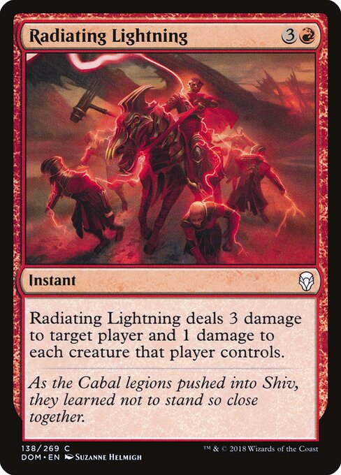 Radiating Lightning — Front