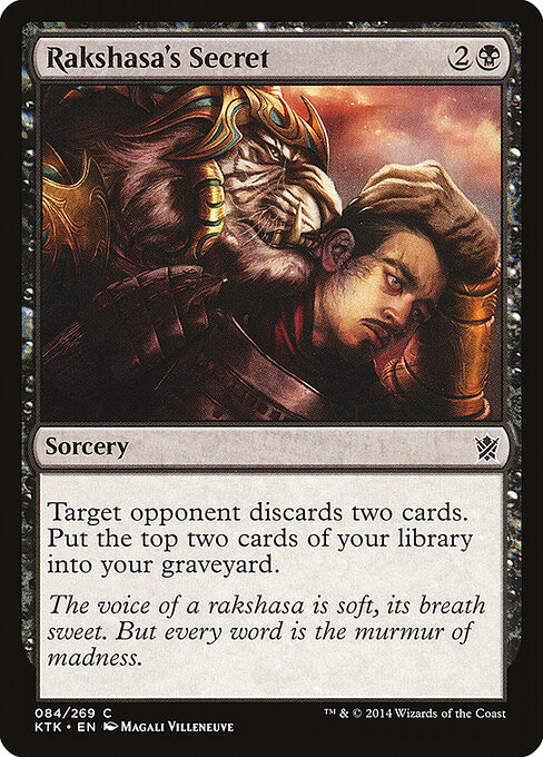 Rakshasa's Secret — Front