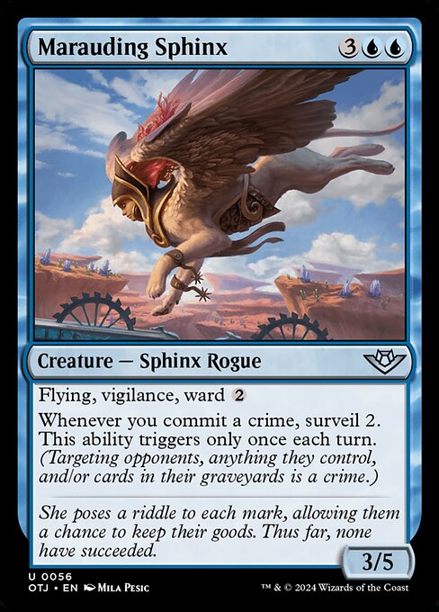 Marauding Sphinx — Front