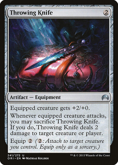 Throwing Knife — Front