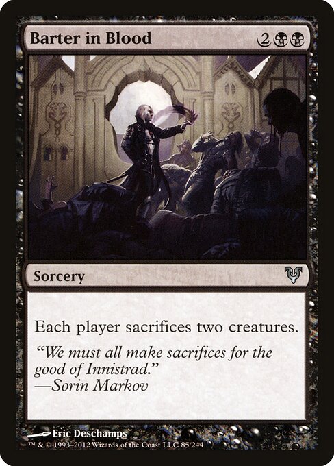 Barter in Blood — Front