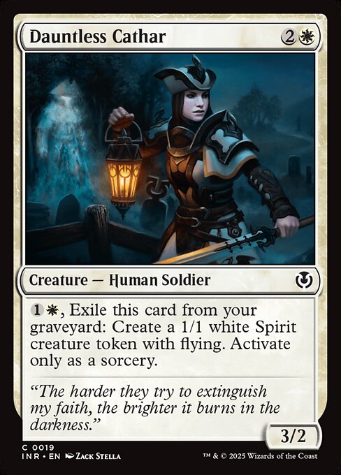 Dauntless Cathar — Front