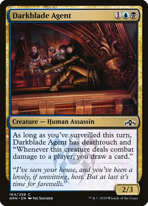 Darkblade Agent — Front