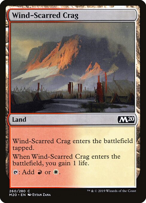 Wind-Scarred Crag — Front