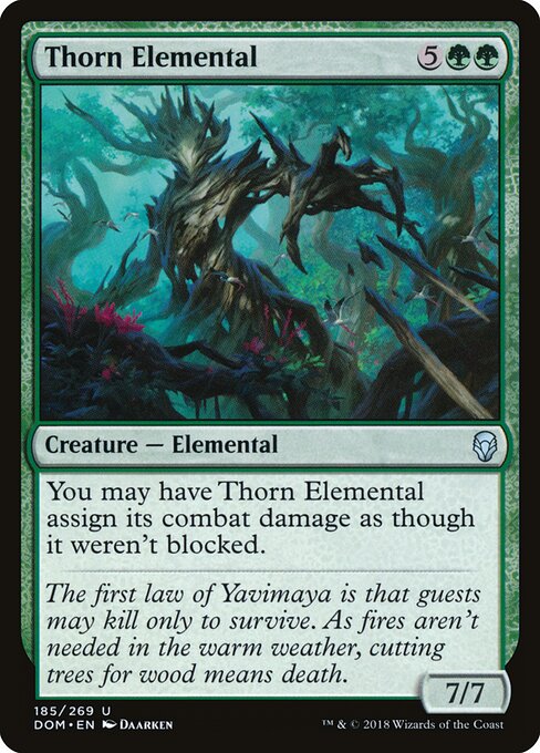 Thorn Elemental — Front