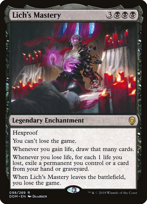 Lich's Mastery — Front