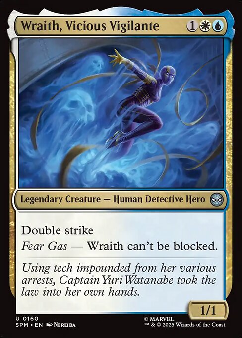 Wraith, Vicious Vigilante — Front