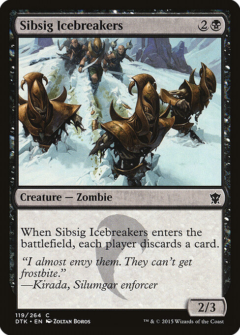 Sibsig Icebreakers — Front