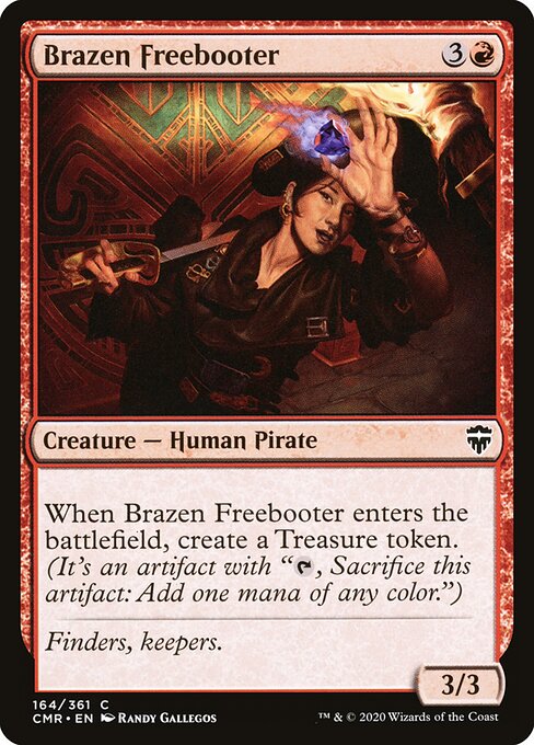 Brazen Freebooter — Front