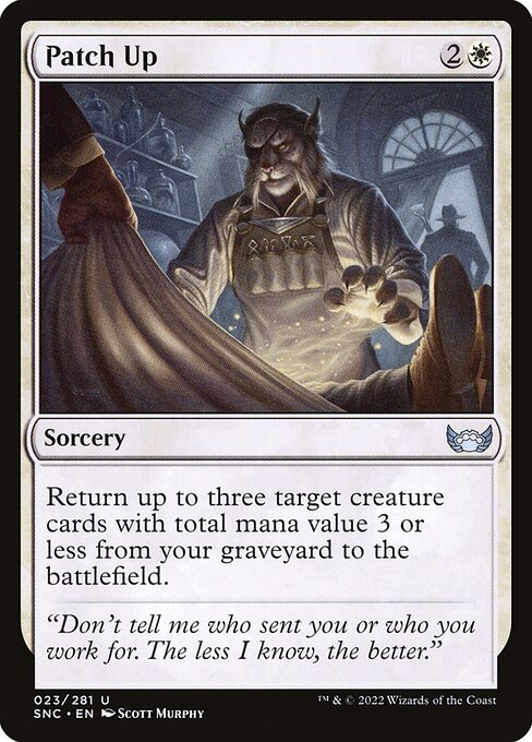 Patch Up — Front