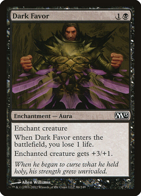 Dark Favor — Front