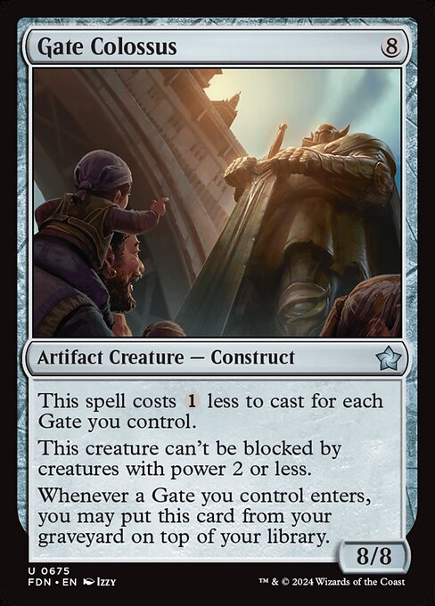 Gate Colossus — Front