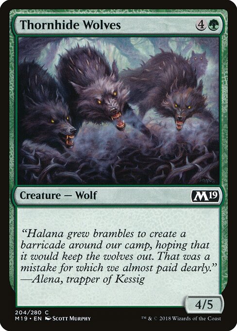 Thornhide Wolves — Front