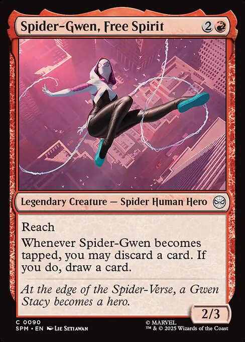 Spider-Gwen, Free Spirit — Front
