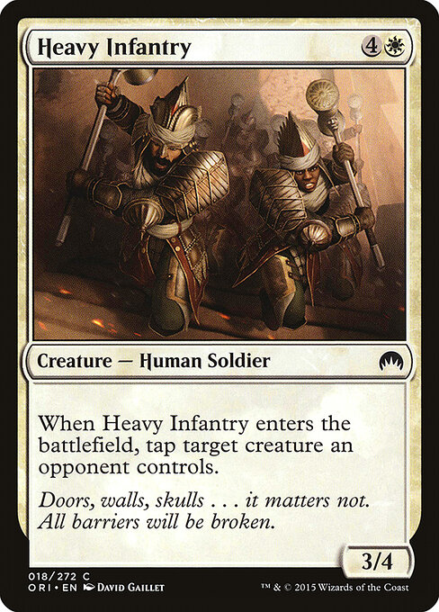 Heavy Infantry — Front