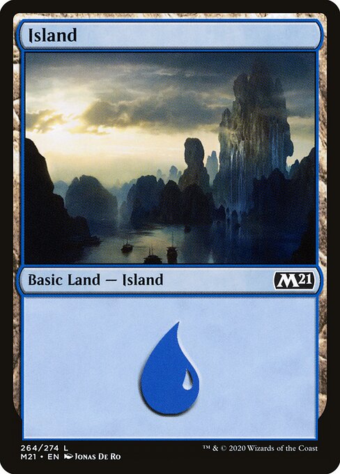 Island (264) — Front