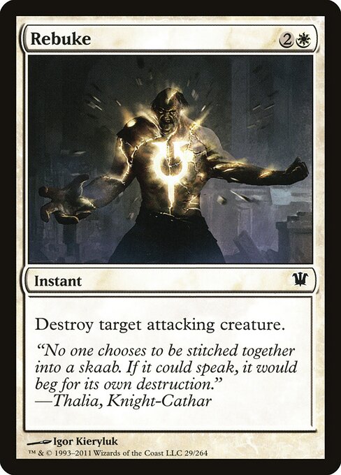 Rebuke — Front