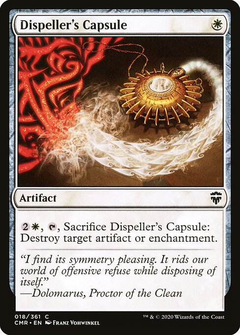 Dispeller's Capsule — Front