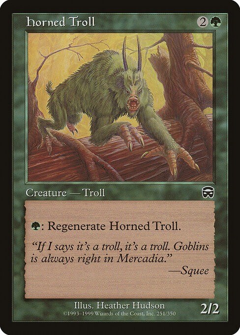 Horned Troll — Front