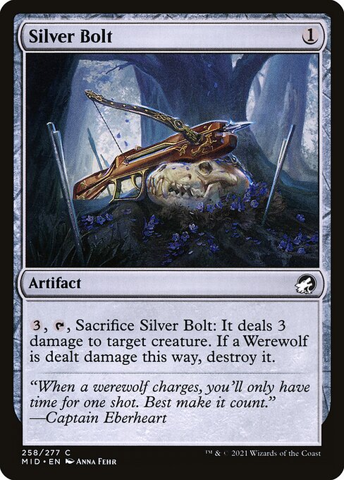 Silver Bolt — Front