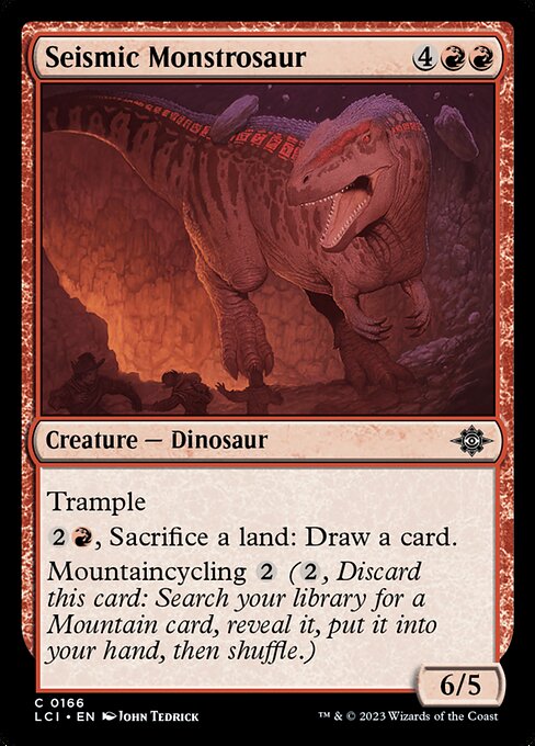 Seismic Monstrosaur — Front
