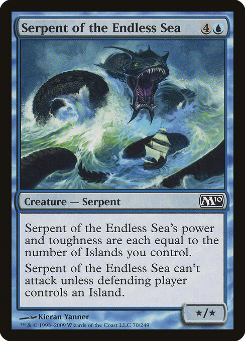 Serpent of the Endless Sea — Front