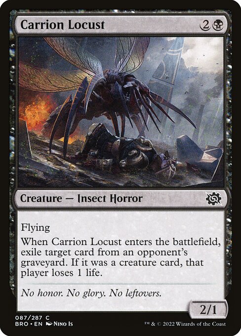 Carrion Locust — Front