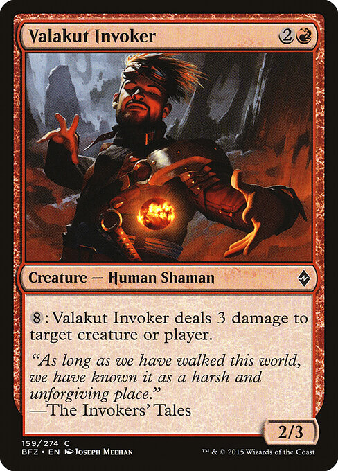 Valakut Invoker — Front