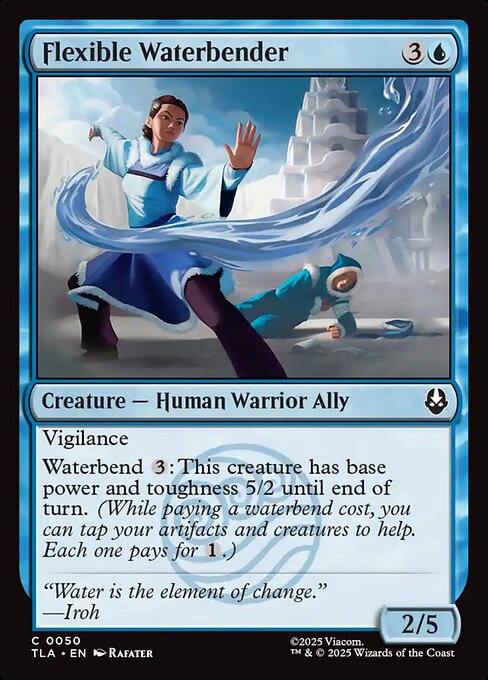 Flexible Waterbender — Front