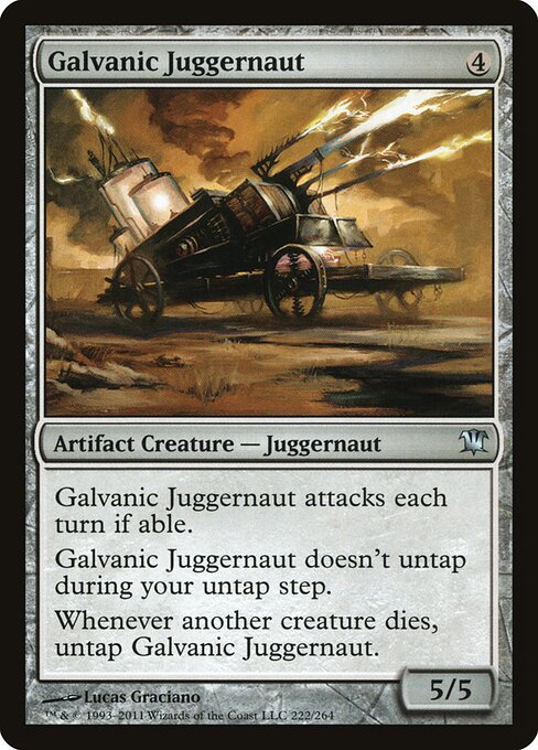 Galvanic Juggernaut — Front