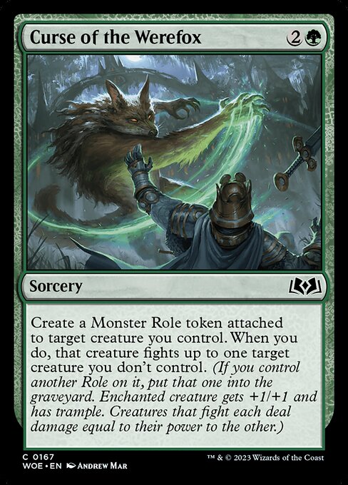 Curse of the Werefox — Front