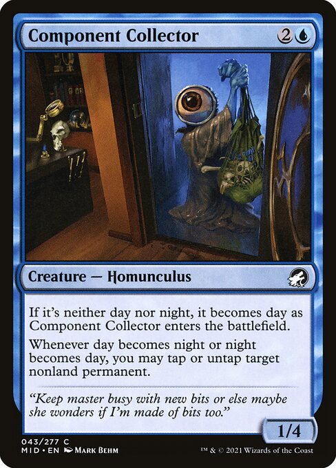 Component Collector — Front