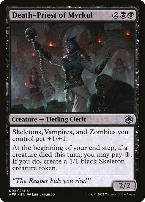 Death-Priest of Myrkul — Front