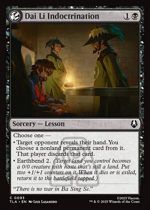 Dai Li Indoctrination — Front