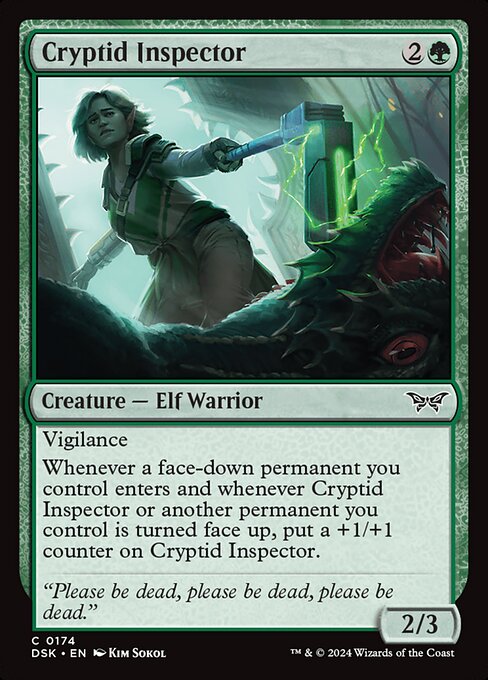 Cryptid Inspector — Front
