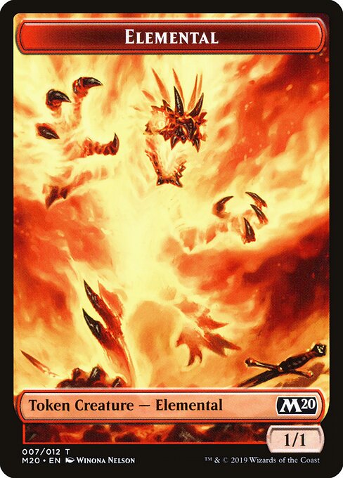 Elemental Token — Front