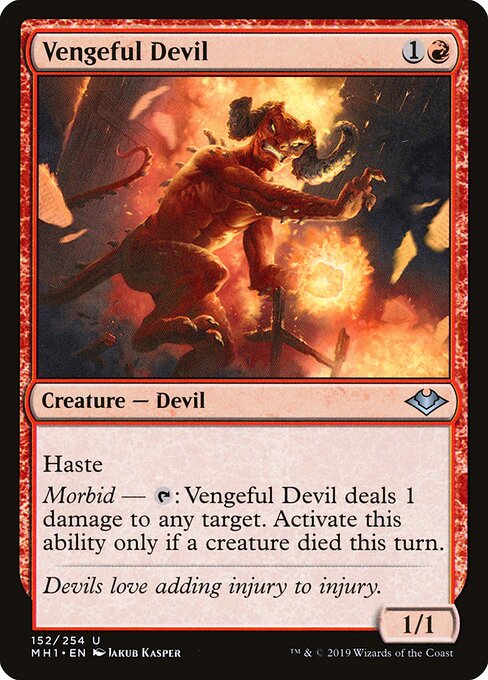 Vengeful Devil — Front