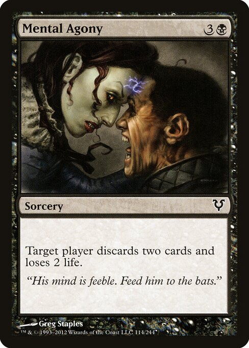 Mental Agony — Front