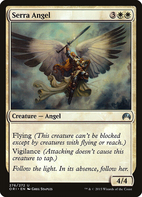 Serra Angel — Front