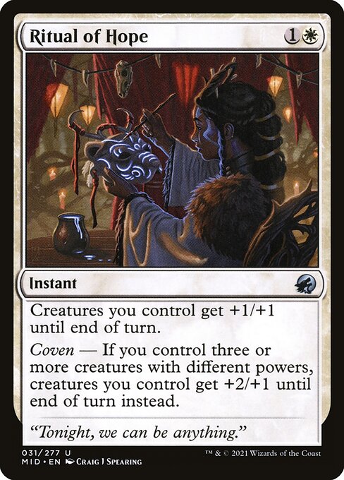 Ritual of Hope — Front