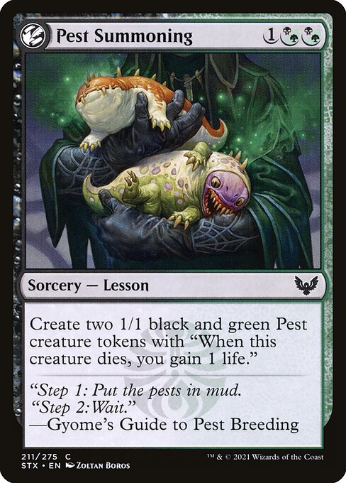 Pest Summoning — Front