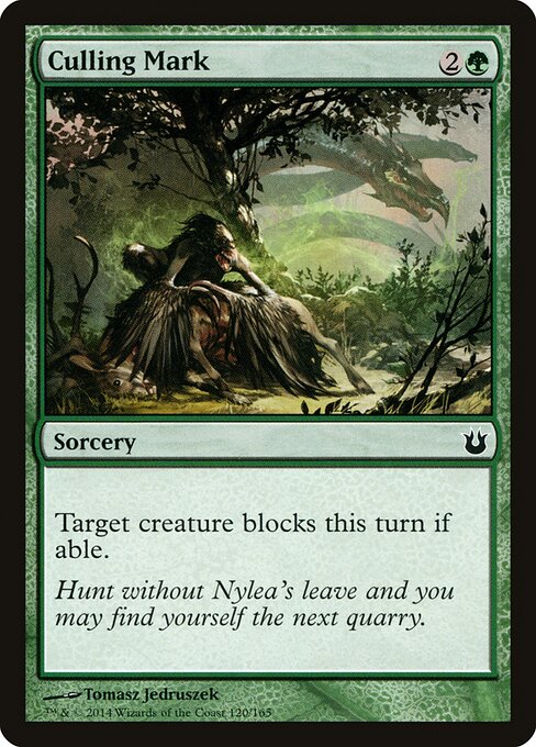 Culling Mark — Front