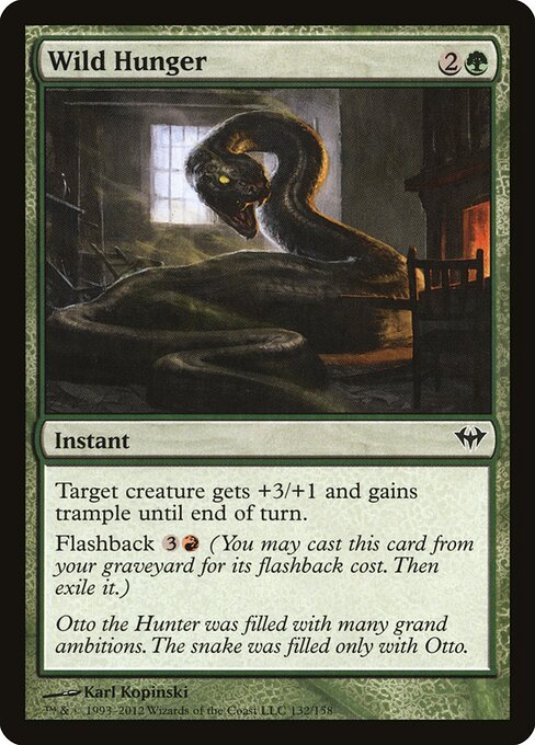 Wild Hunger — Front
