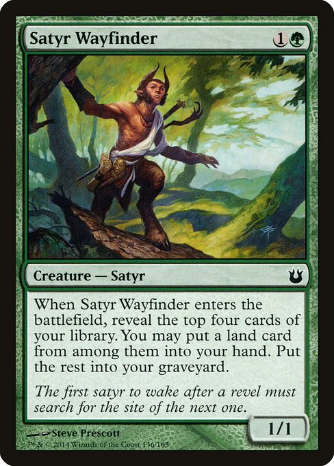 Satyr Wayfinder — Front