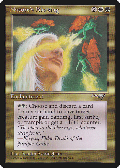 Nature's Blessing — Front