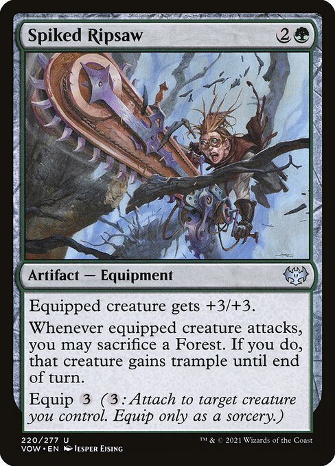 Spiked Ripsaw — Front